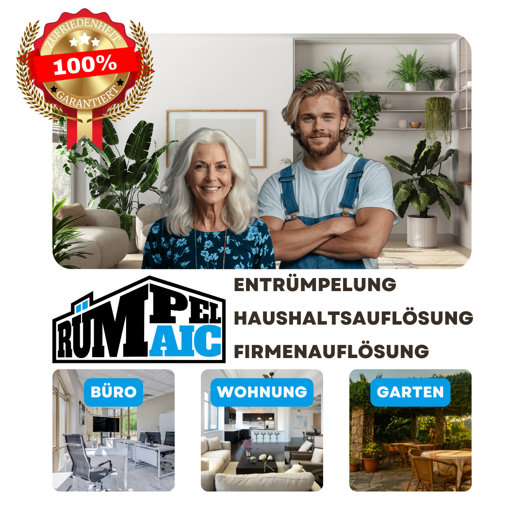 Rümpel AIC Bayern Nr.1 Entrümpelung & Haushaltsauflösung Rümpel AIC